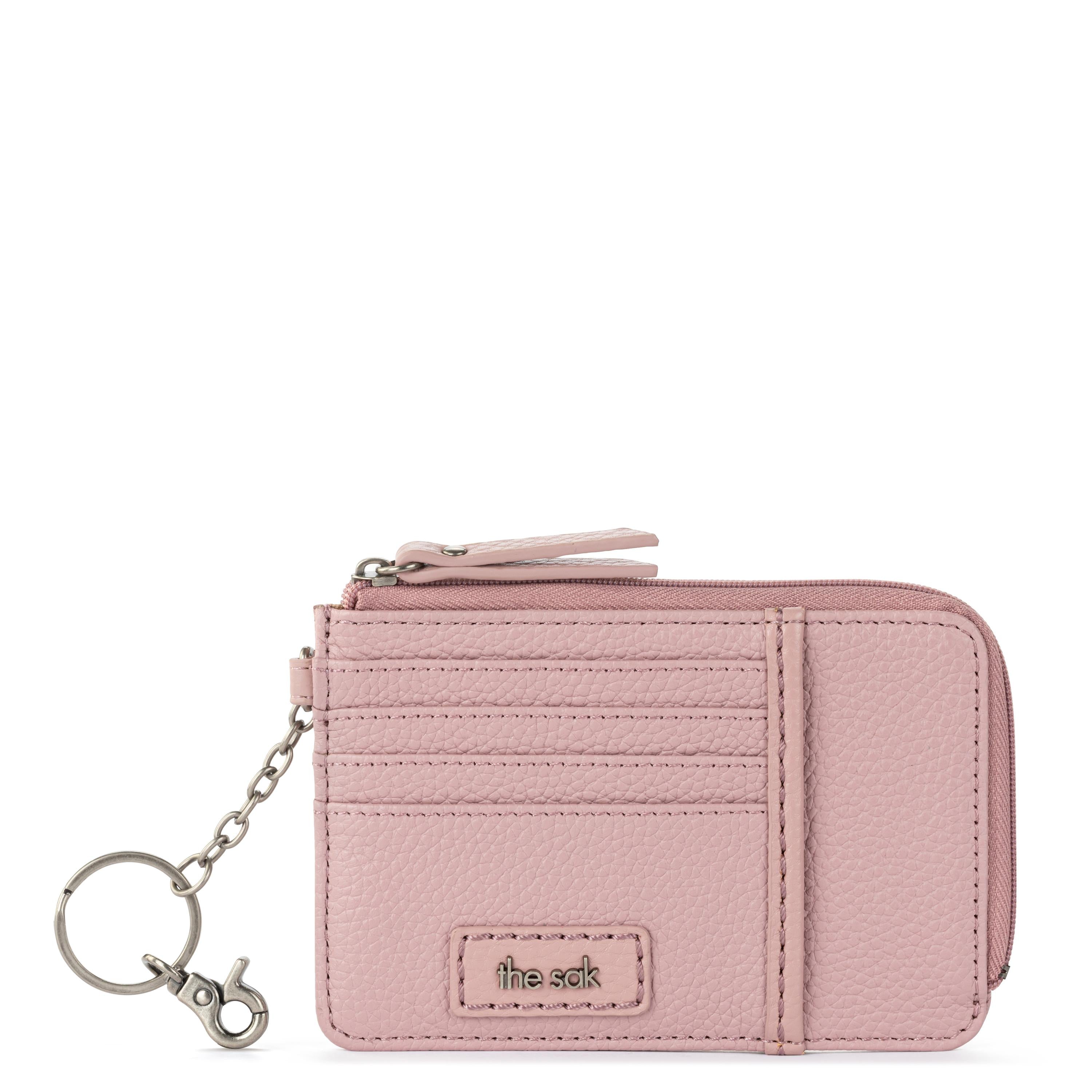 The Sak Iris Card Wallet - Leather - Rosewood