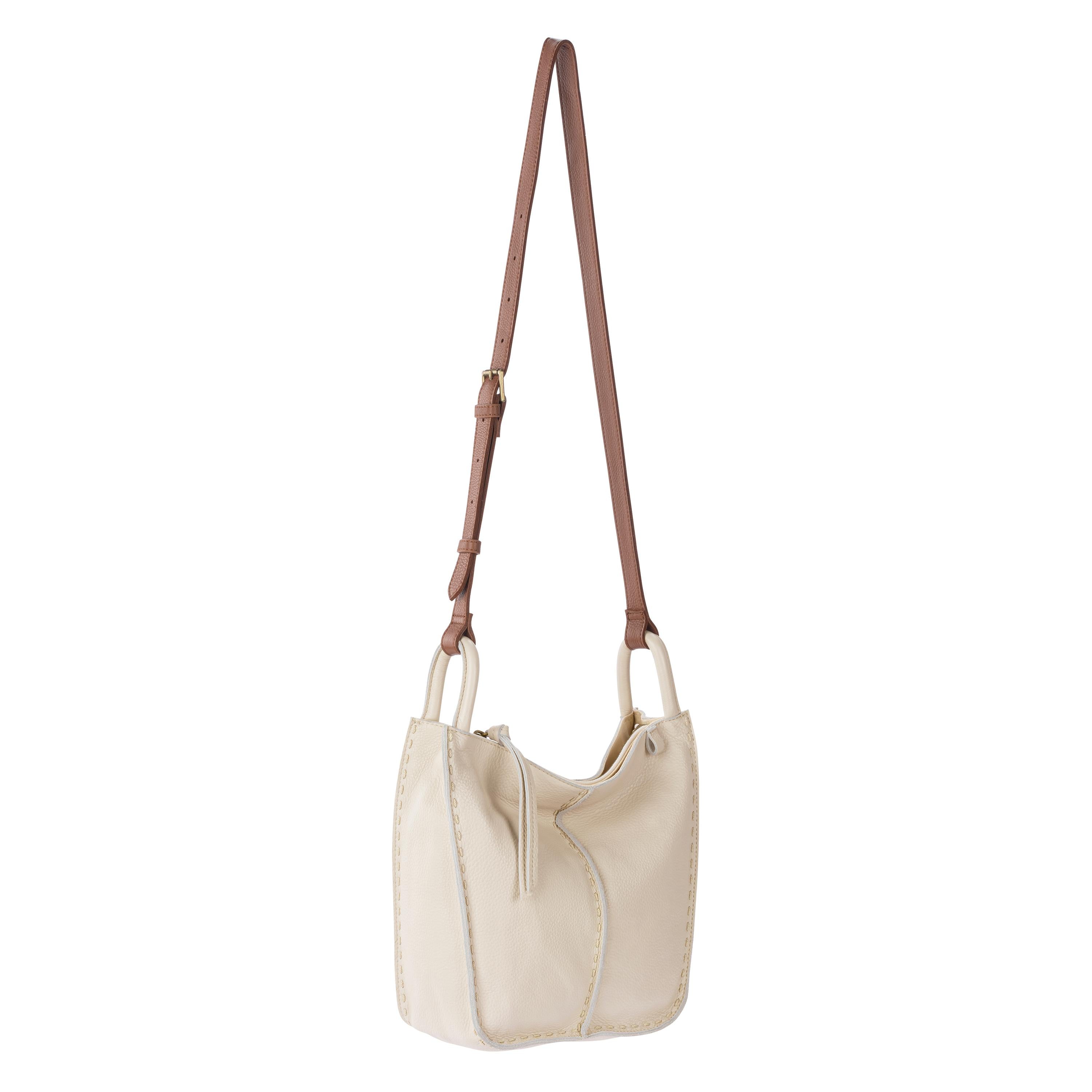 The Sak Los Feliz Crossbody - Leather - Stone