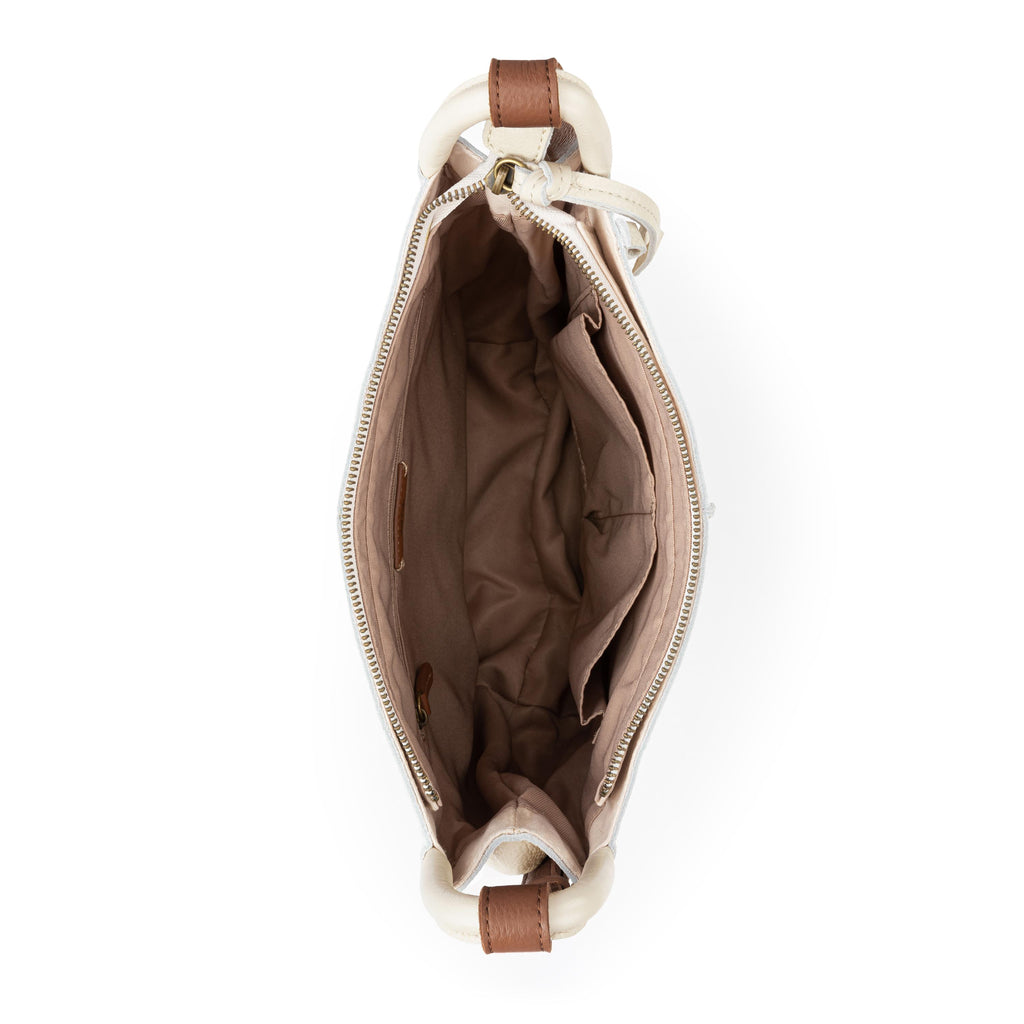 The Sak Los Feliz Crossbody - Leather - Stone