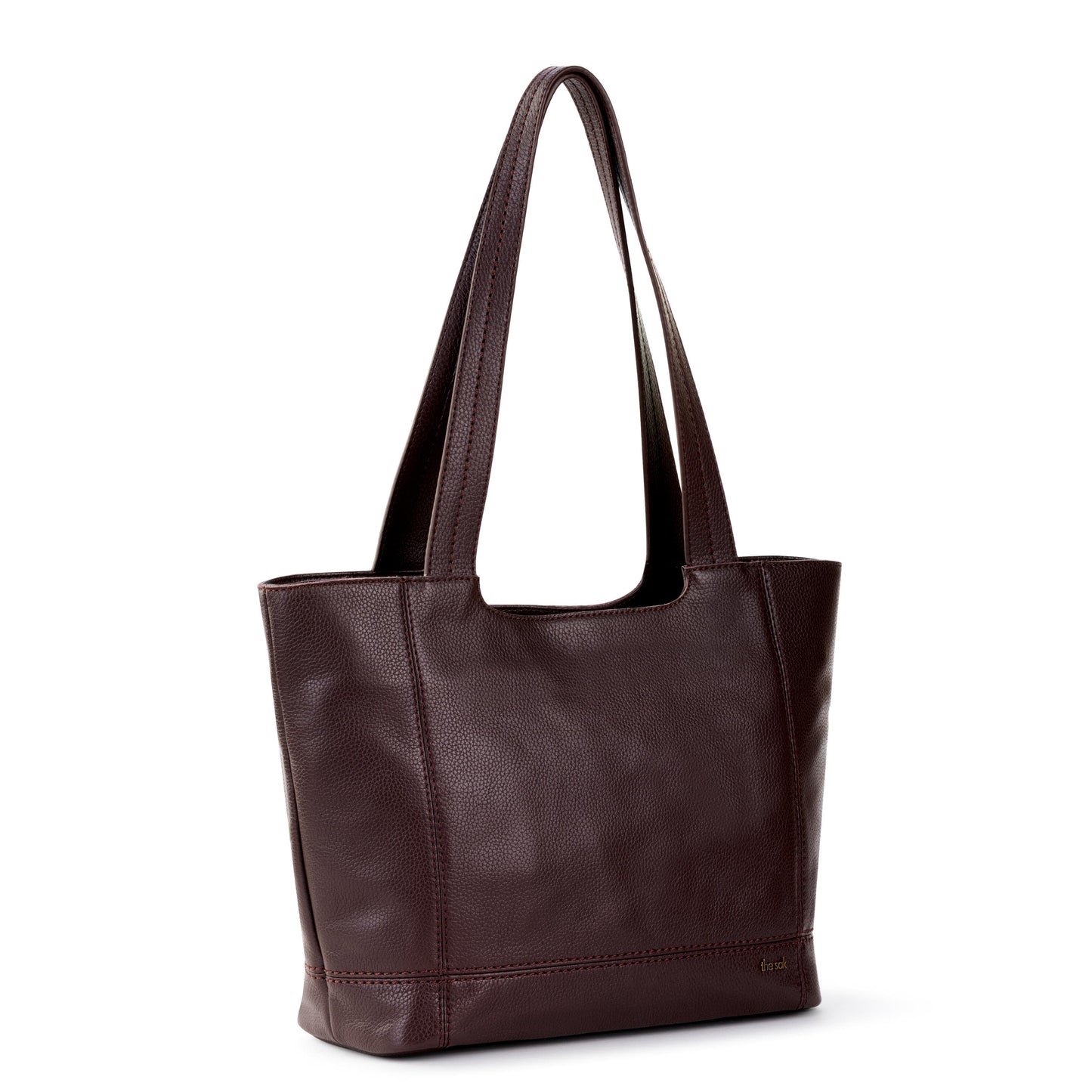 The Sak De Young Tote Leather - |Mahogany|