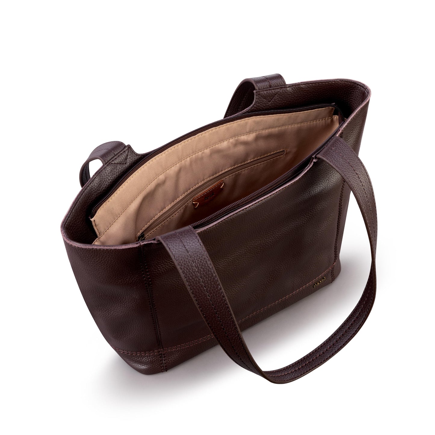 The Sak De Young Tote Leather - |Mahogany|