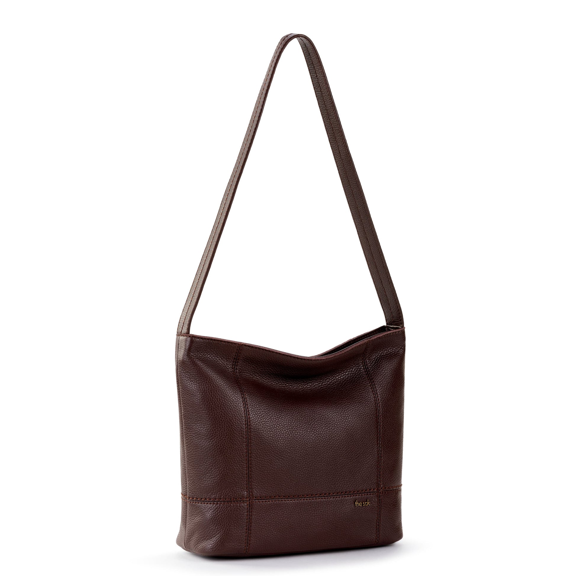 The Sak De Young Hobo Leather - |Mahogany|
