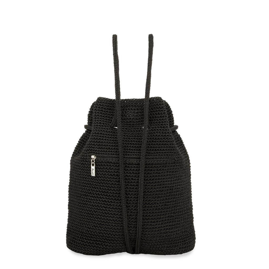 The Sak Dylan Large Backpack - Hand Crochet - Black