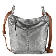 Los Feliz Crossbody - Leather - Dark Silver