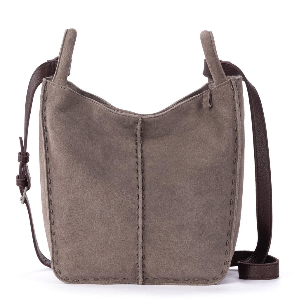 The Sak Los Feliz Crossbody - Leather - Mushroom Suede