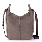 Los Feliz Crossbody - Leather - Mushroom Suede