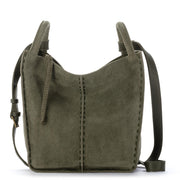 Los Feliz Crossbody - Leather - Moss Suede
