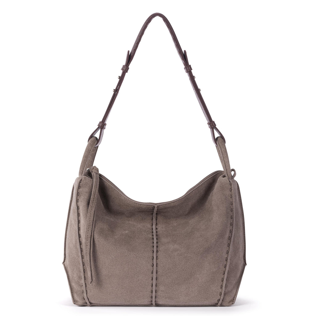 The Sak Los Feliz Hobo - Leather - Mushroom Suede