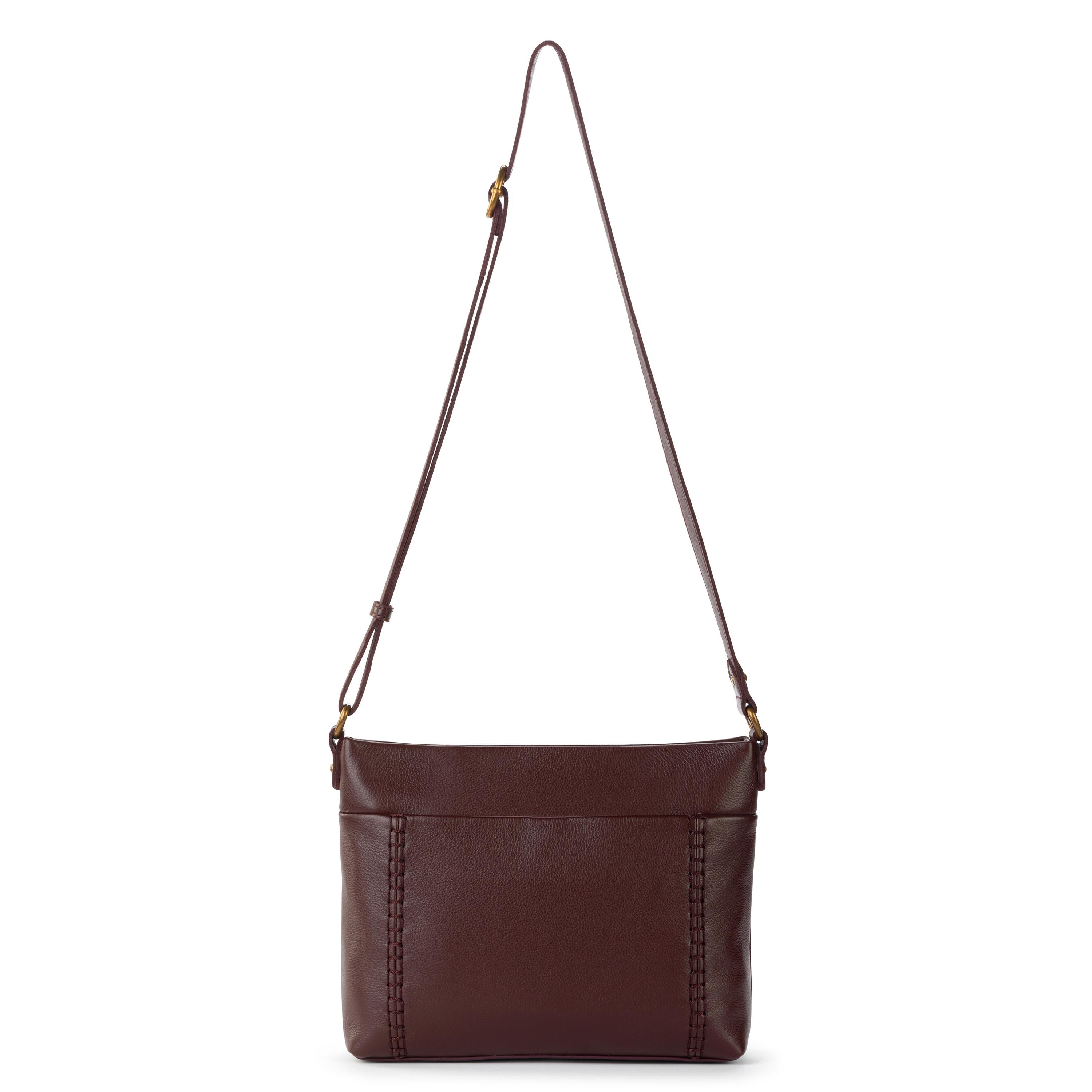 The Sak Melrose Crossbody - Leather - Mahogany