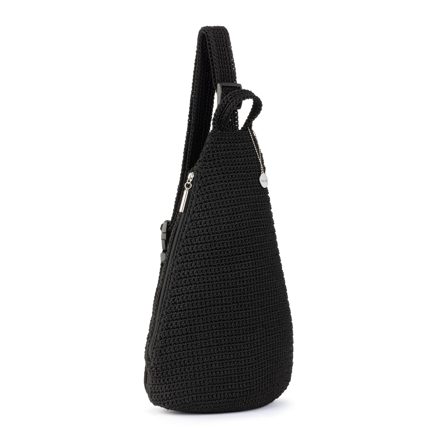 The Sak Geo Sling Backpack Crochet - |Black|