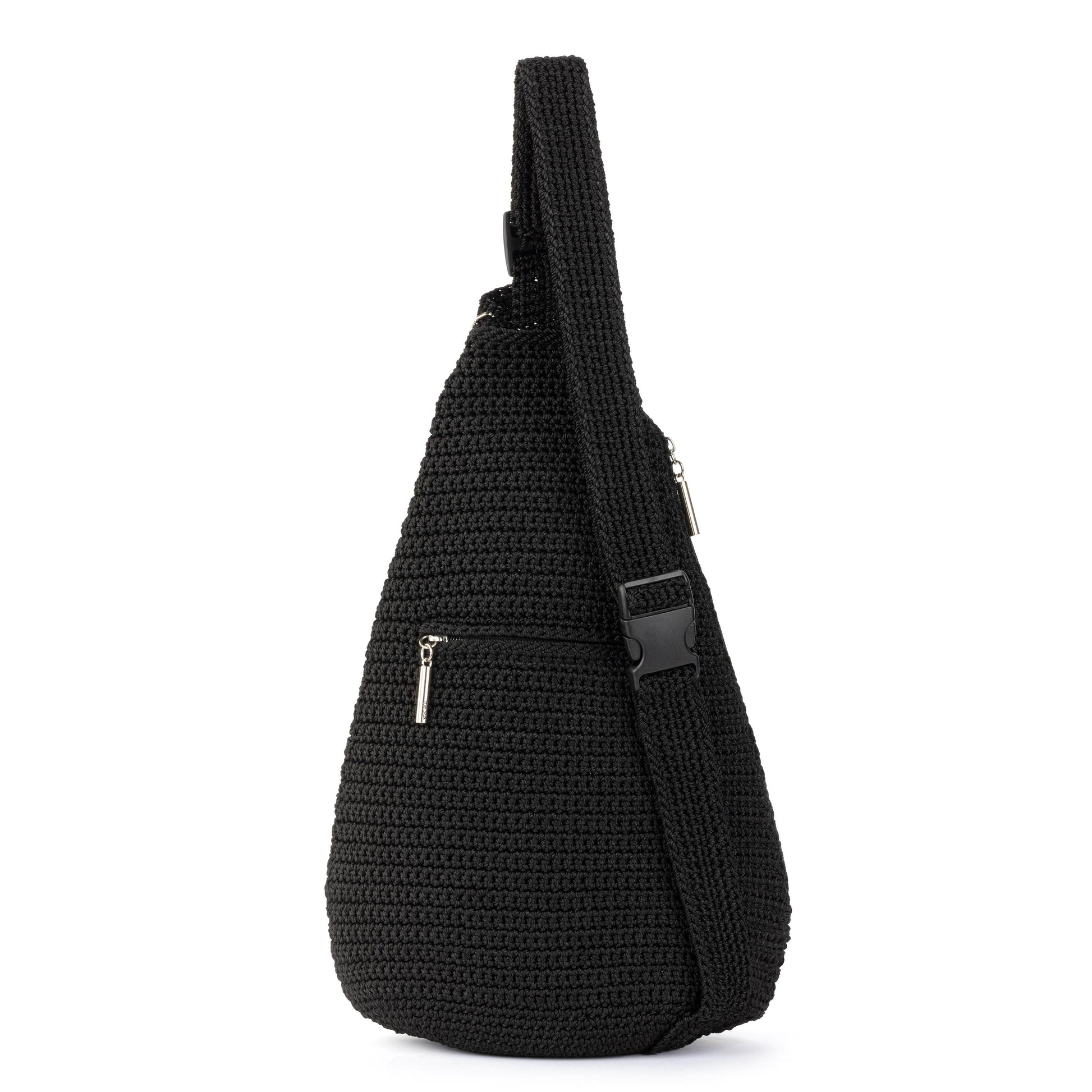 The Sak Geo Sling Backpack Crochet - |Black|