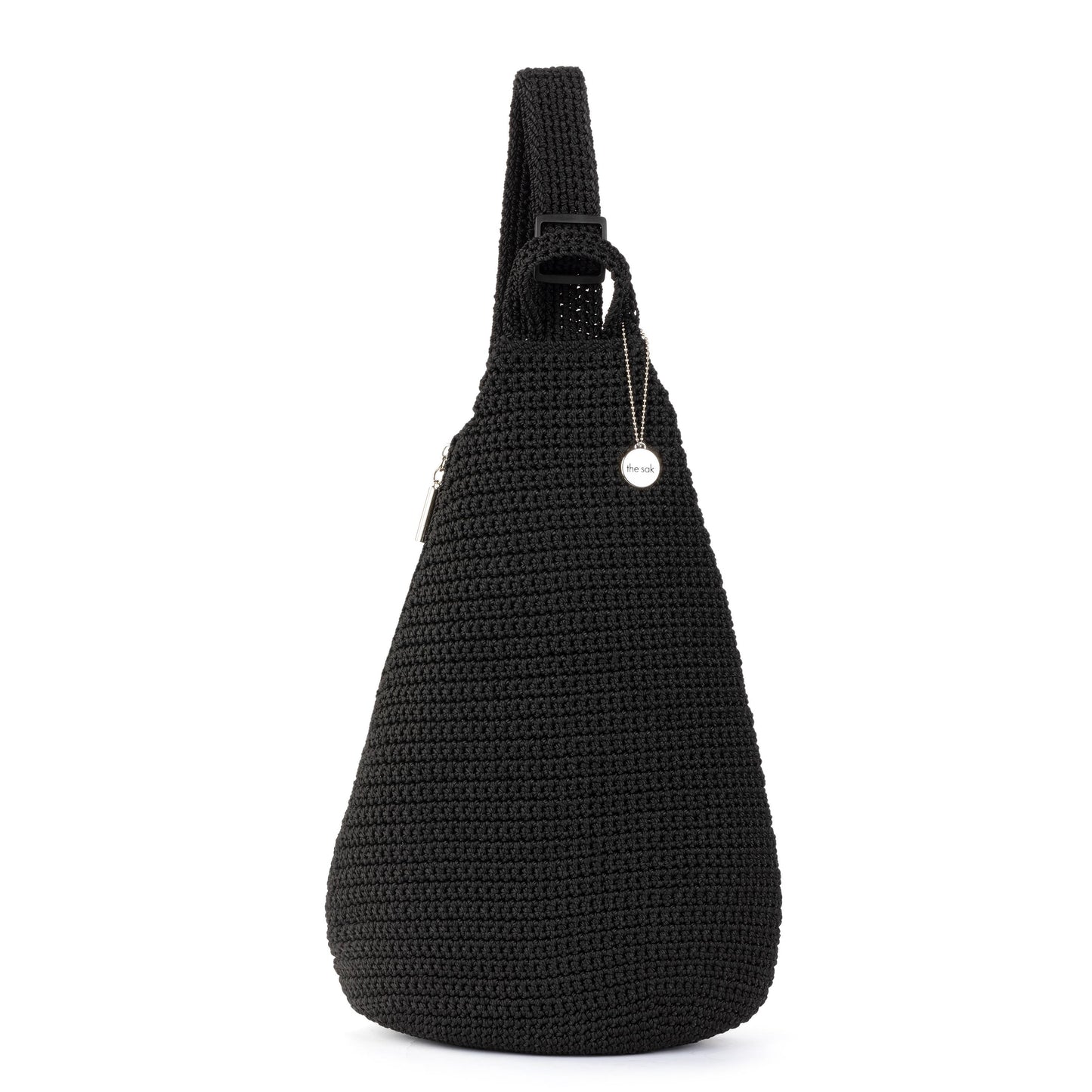 The Sak Geo Sling Backpack Crochet - |Black|