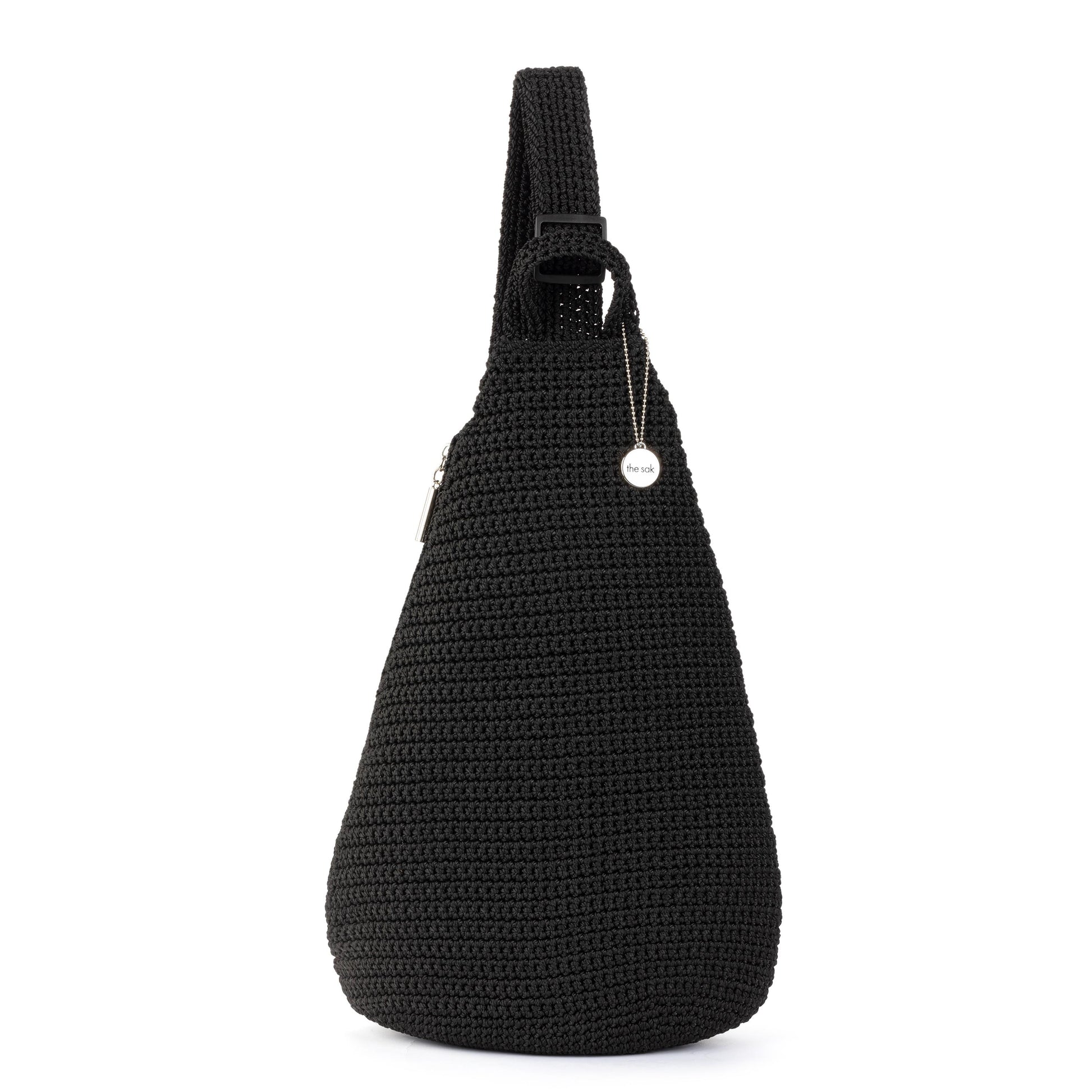 The Sak Geo Sling Backpack Crochet - |Black|