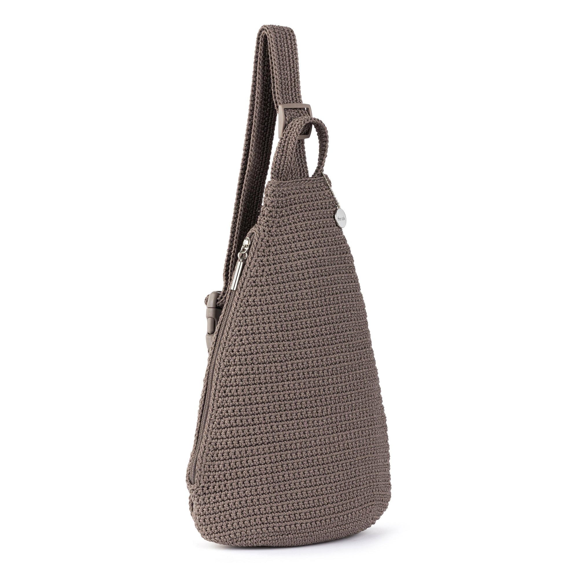 The Sak Geo Sling Backpack Crochet - |Mushroom|