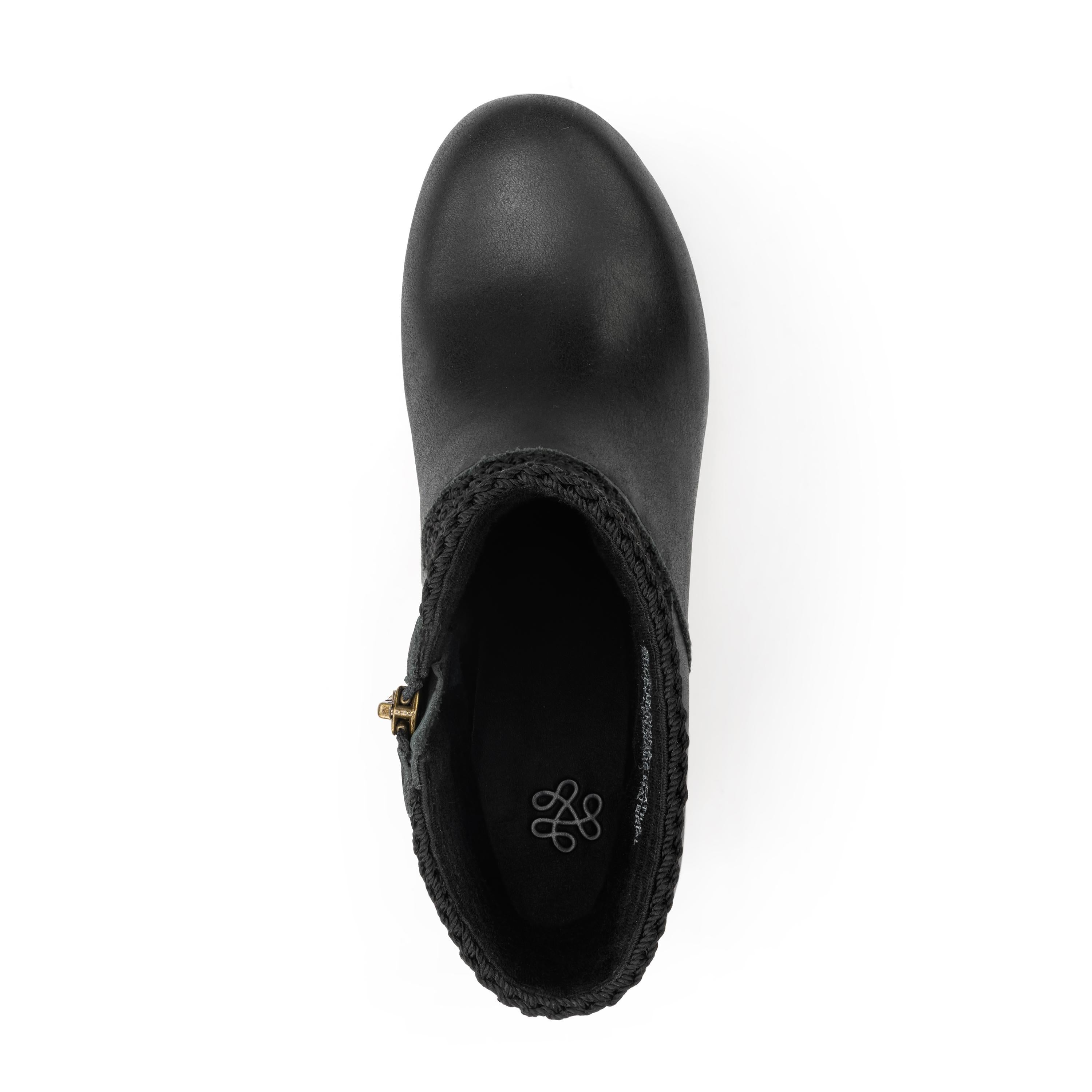 The Sak Paloma Clog Boot - Leather - Black
