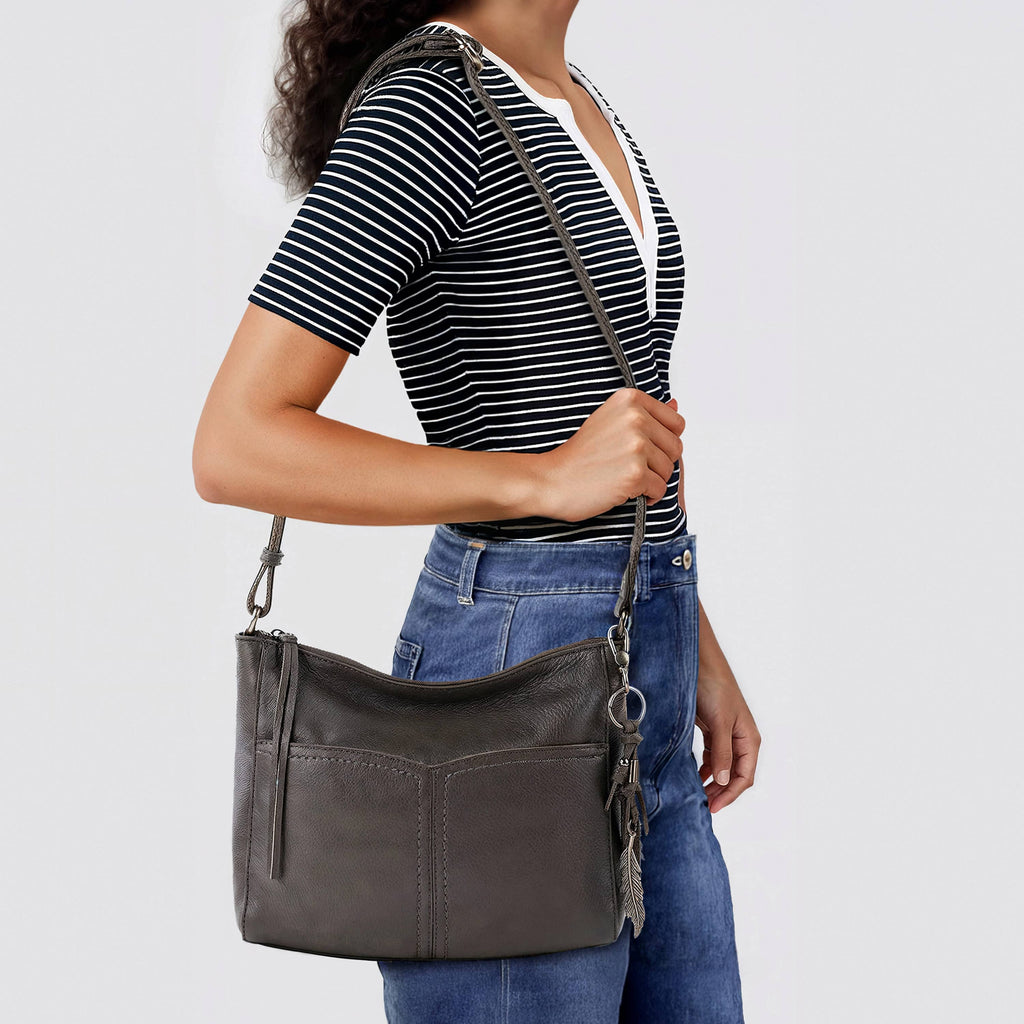 The Sak Alameda Crossbody - Leather - Slate