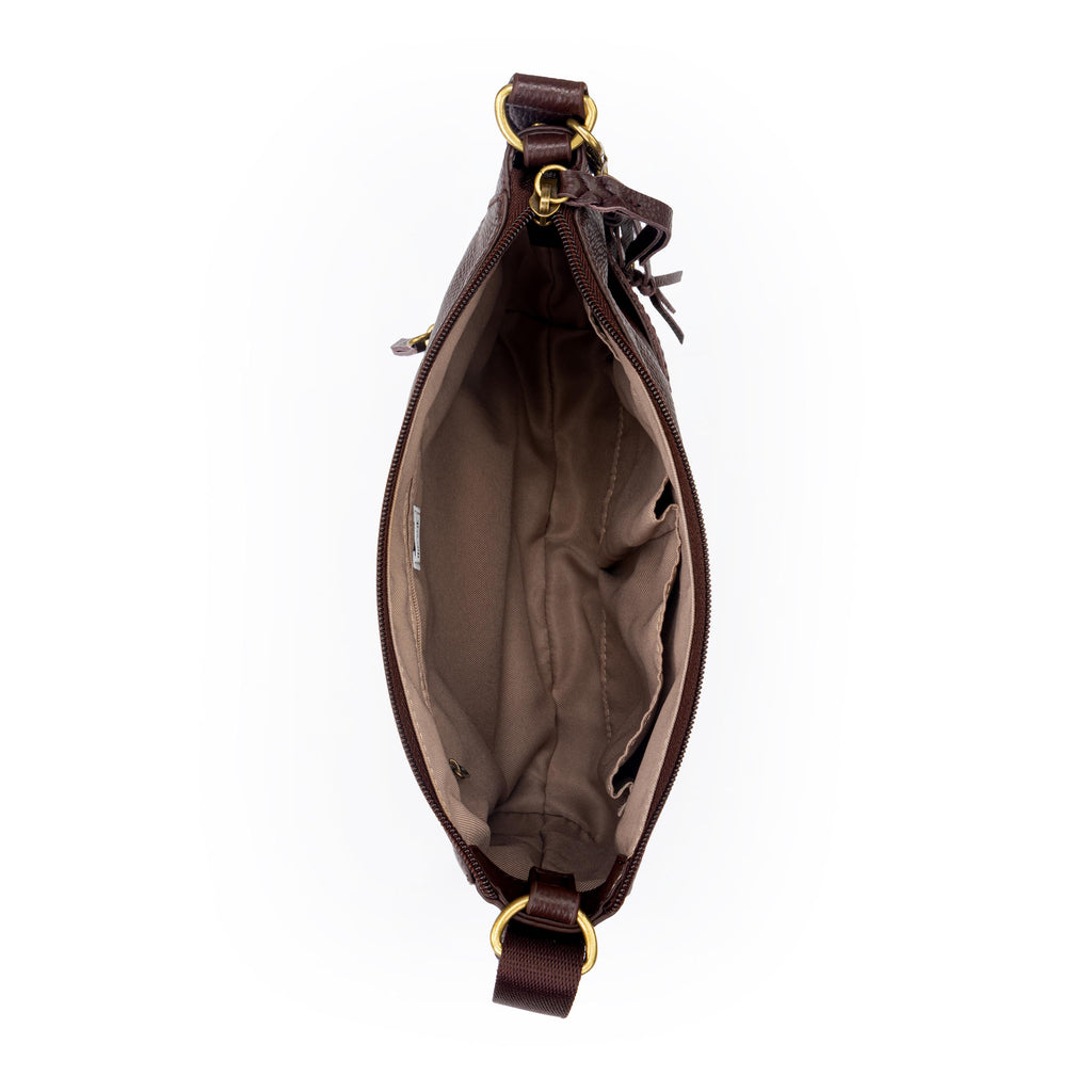 The Sak Alameda Crossbody - Leather - Mahogany