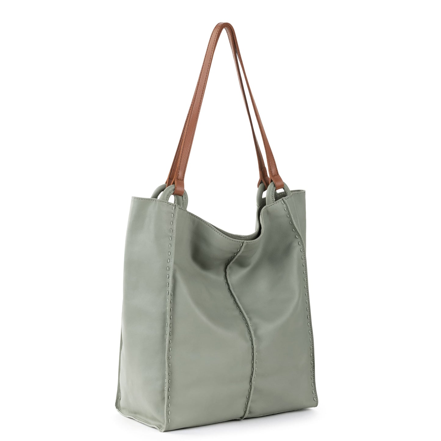 The Sak Los Feliz Slouchy Tall Tote Leather - |Meadow|