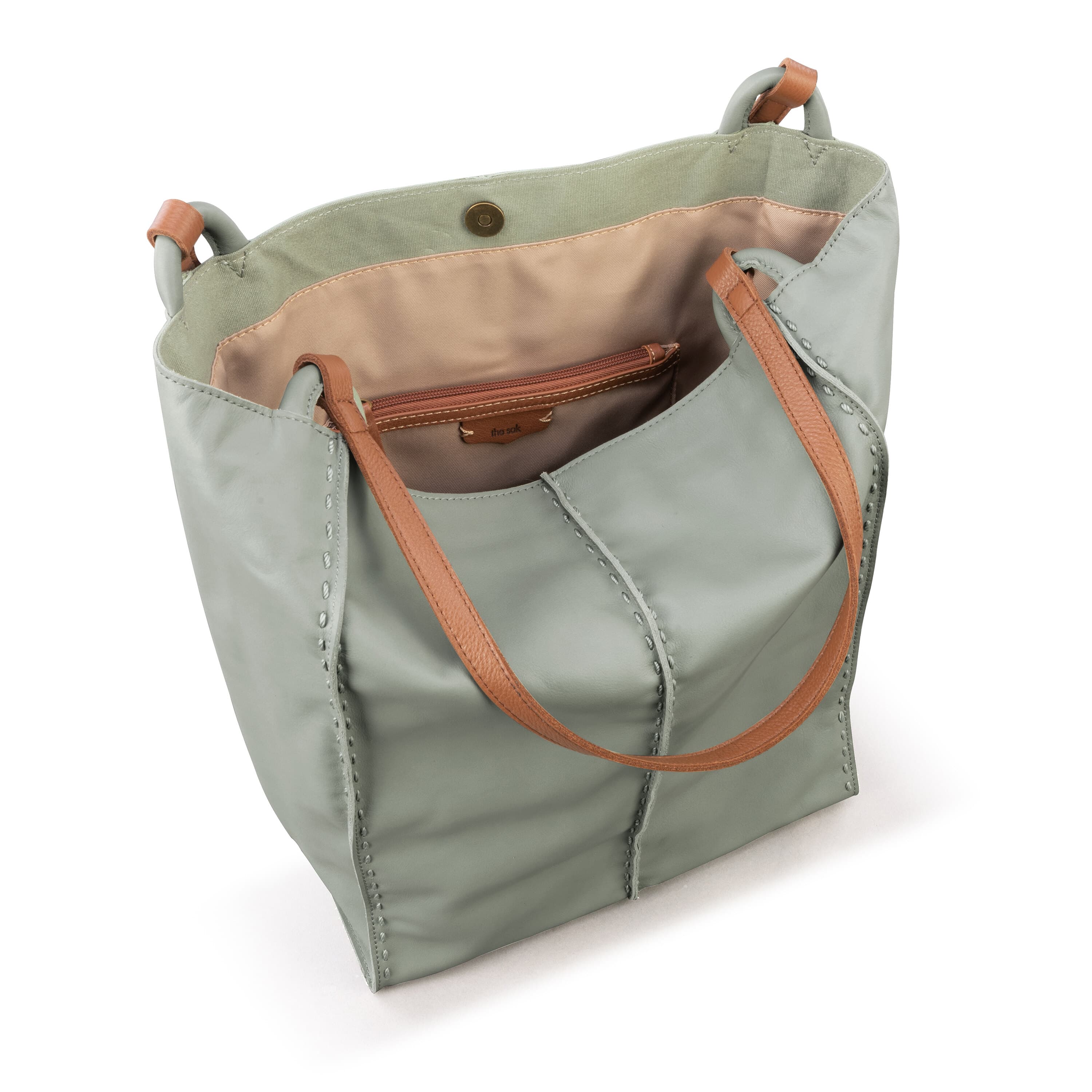 The Sak Los Feliz Tall Tote - Leather - Meadow