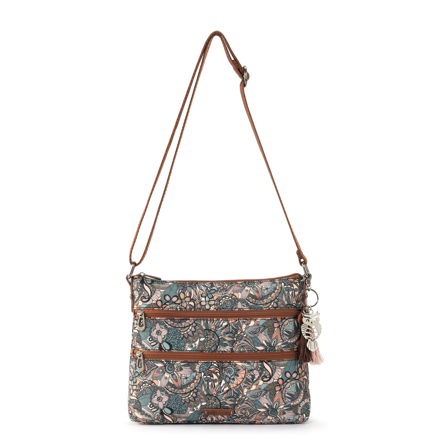 Sakroots Basic Crossbody EcoTwill - |Sienna Spirit Desert|