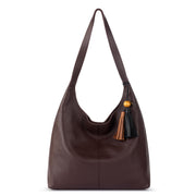 Huntley Hobo - Leather - Mahogany