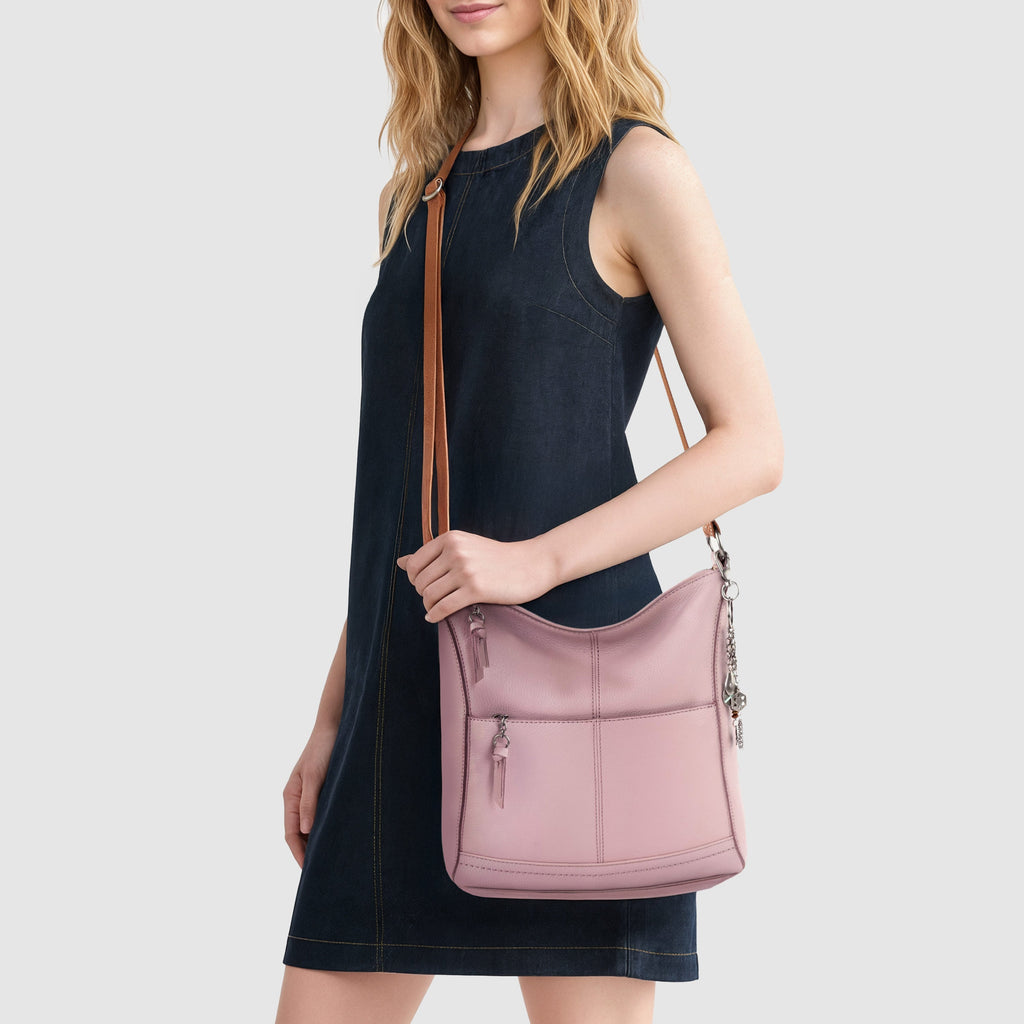 The Sak Lucia Crossbody - Leather - Rosewood