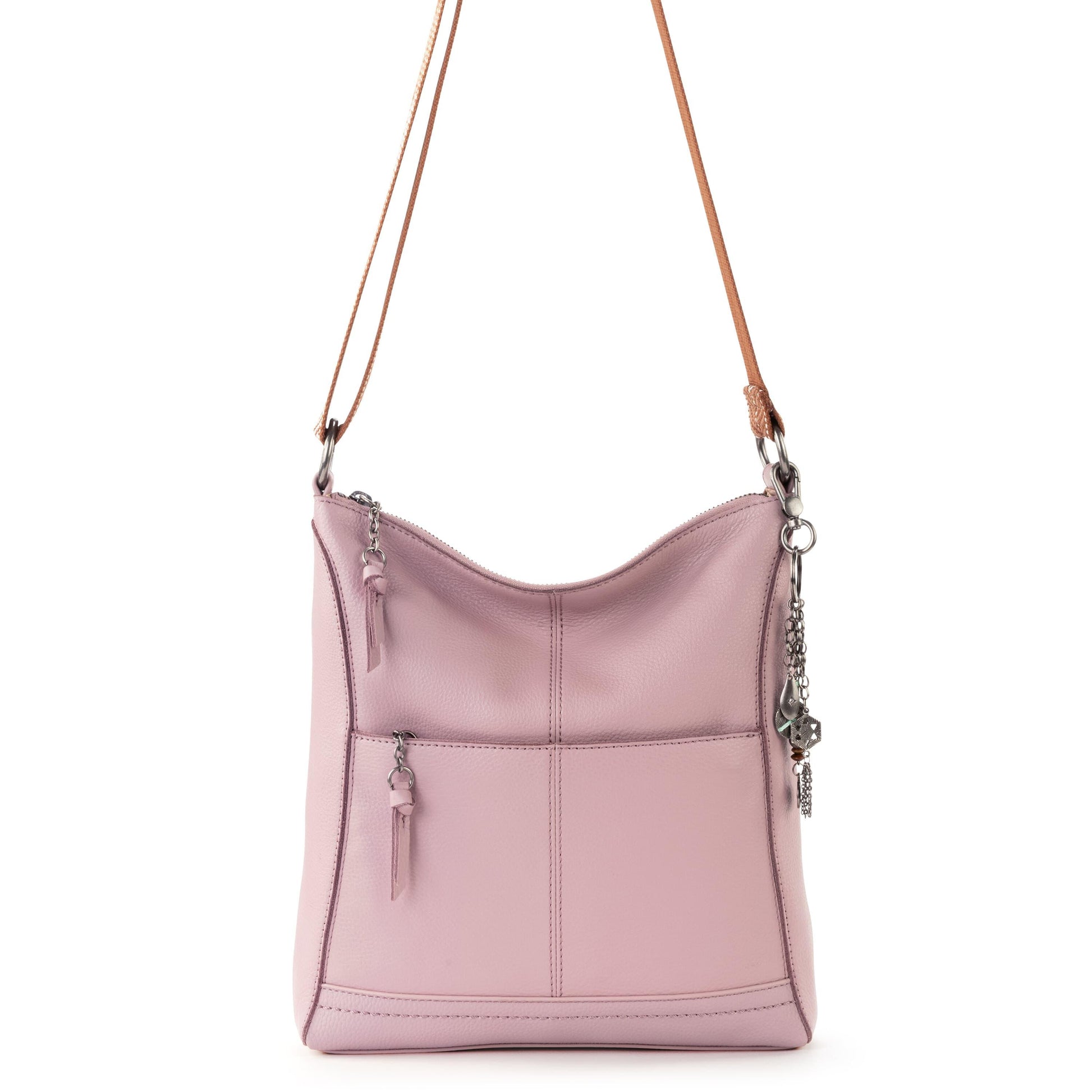 The Sak Lucia Crossbody Leather - |Rosewood|