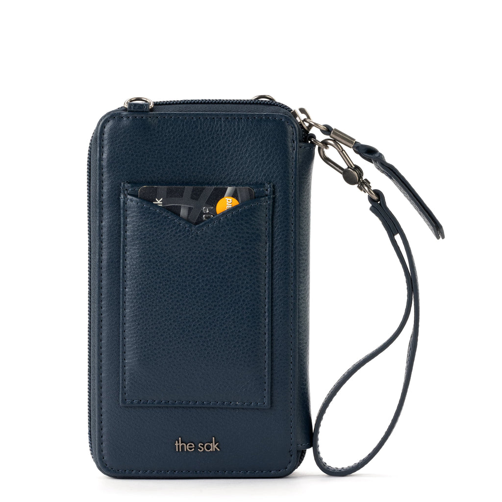 The Sak Silverlake Smartphone Wallet - Leather - Indigo