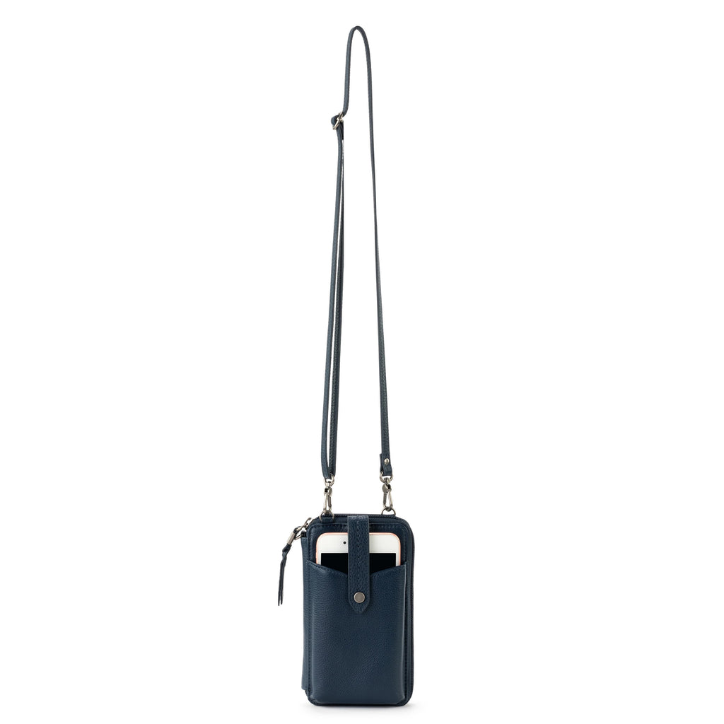 The Sak Silverlake Smartphone Wallet - Leather - Indigo