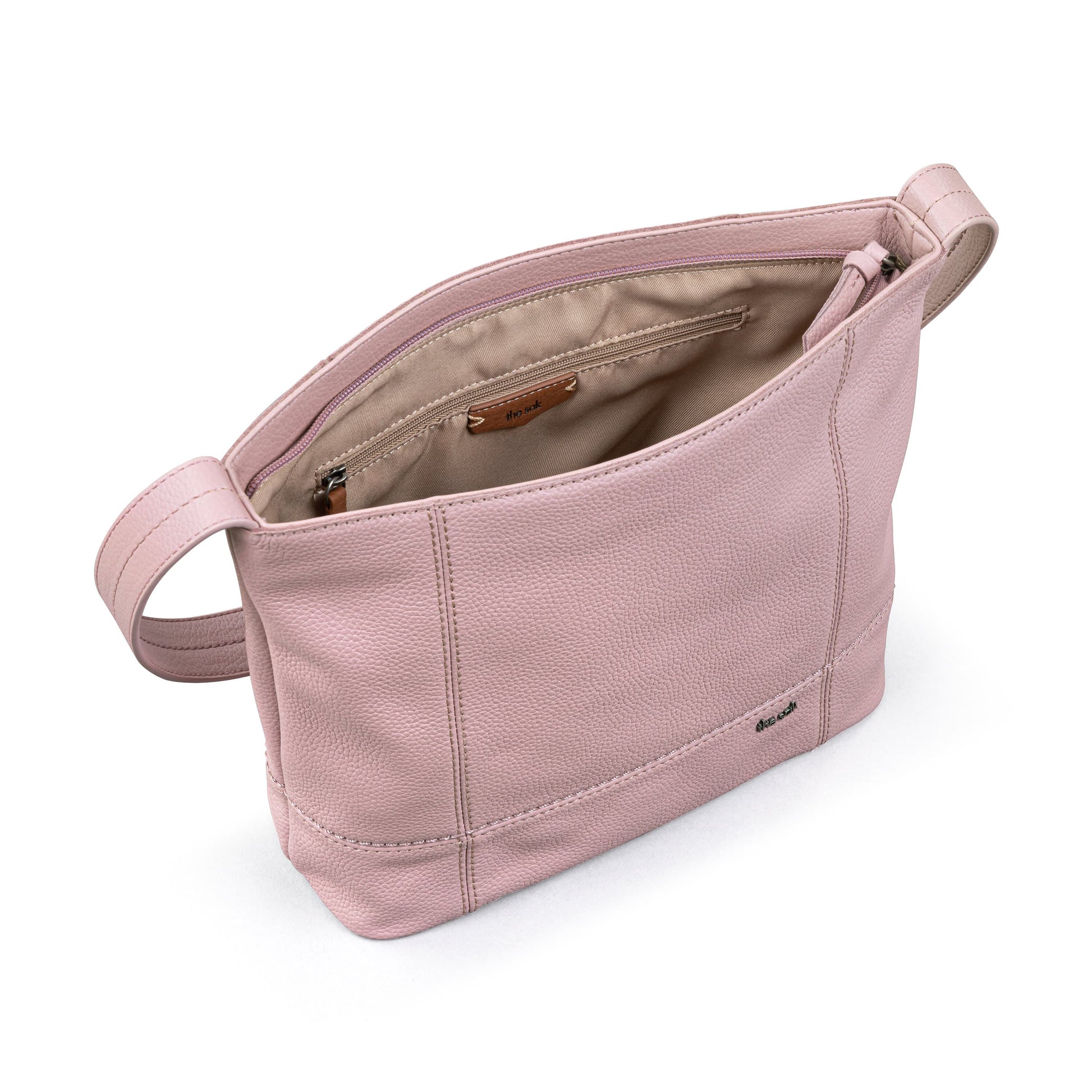 The Sak De Young Hobo Leather - |Rosewood|