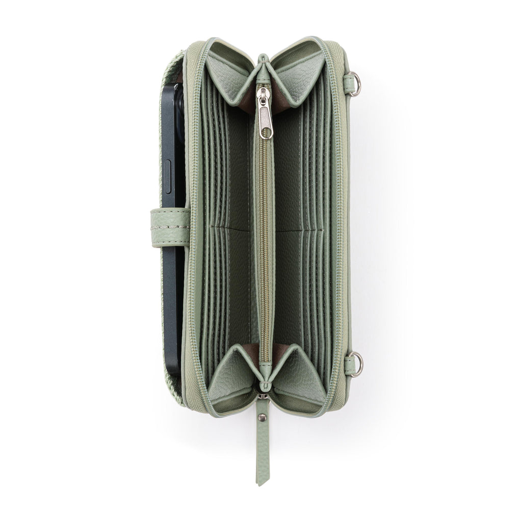 The Sak Iris Smartphone Wallet - Leather - Meadow