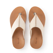 Los Feliz Sandal - Leather - Stone