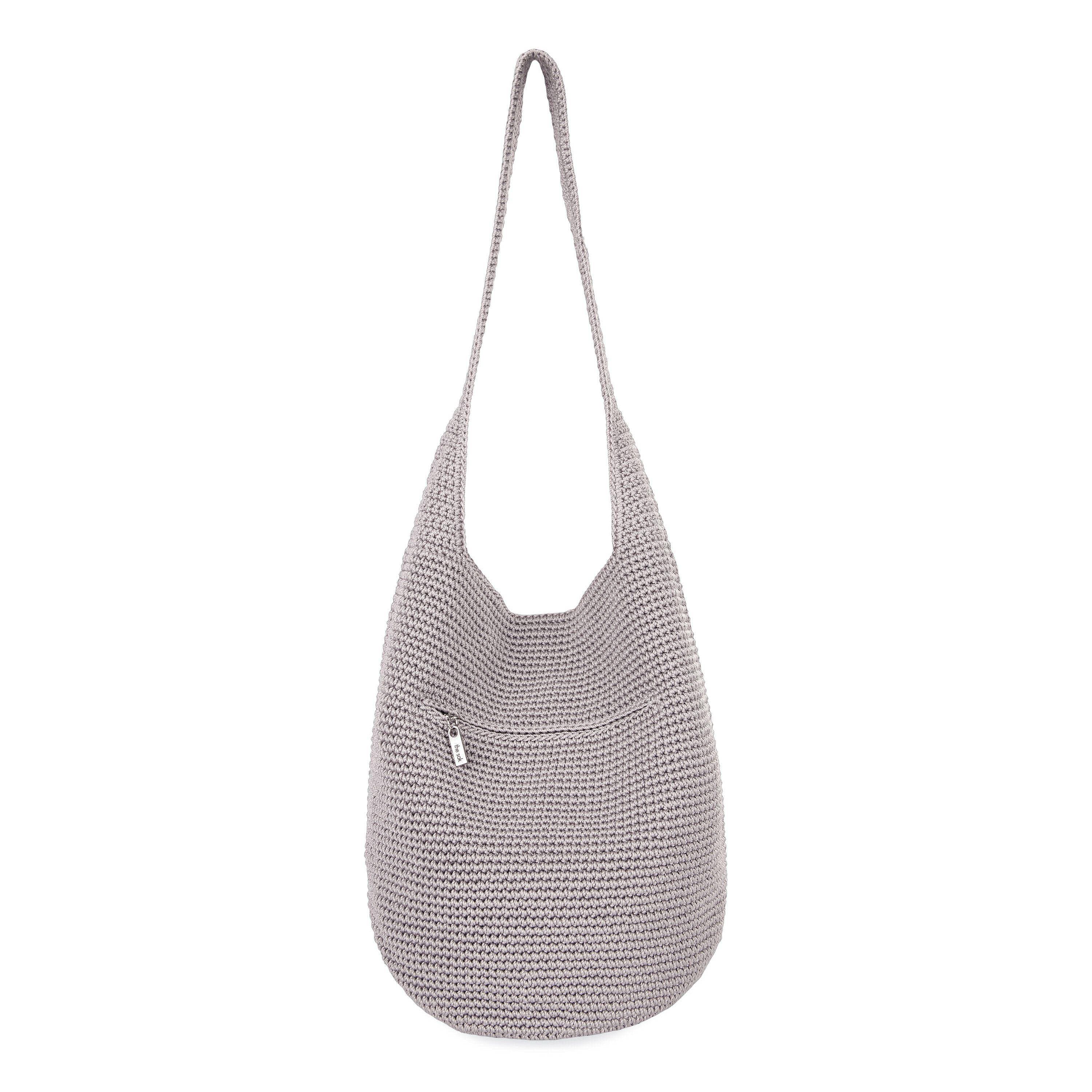 The Sak 120 Hobo - Hand Crochet - Fog