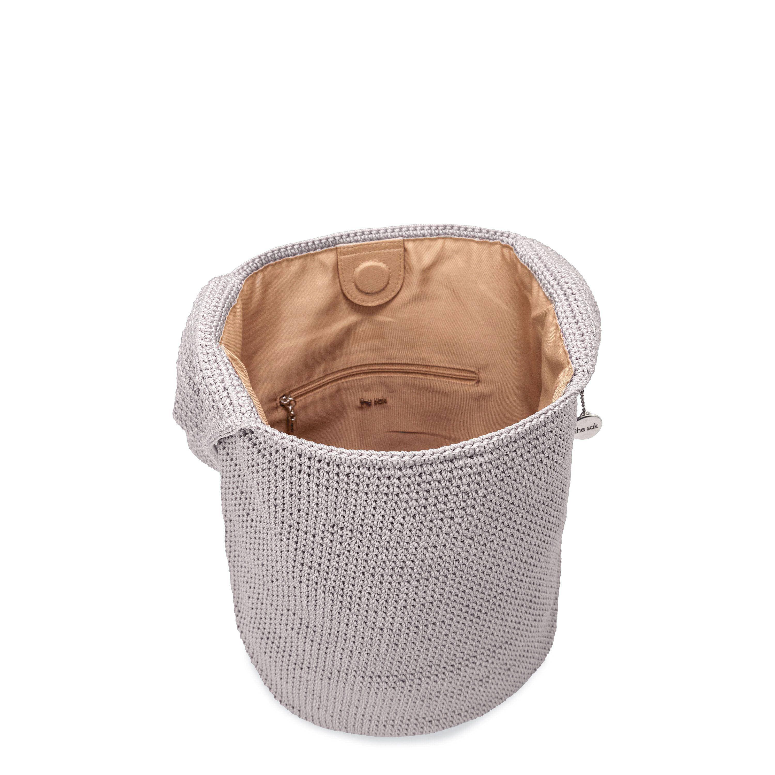 The Sak 120 Hobo - Hand Crochet - Fog