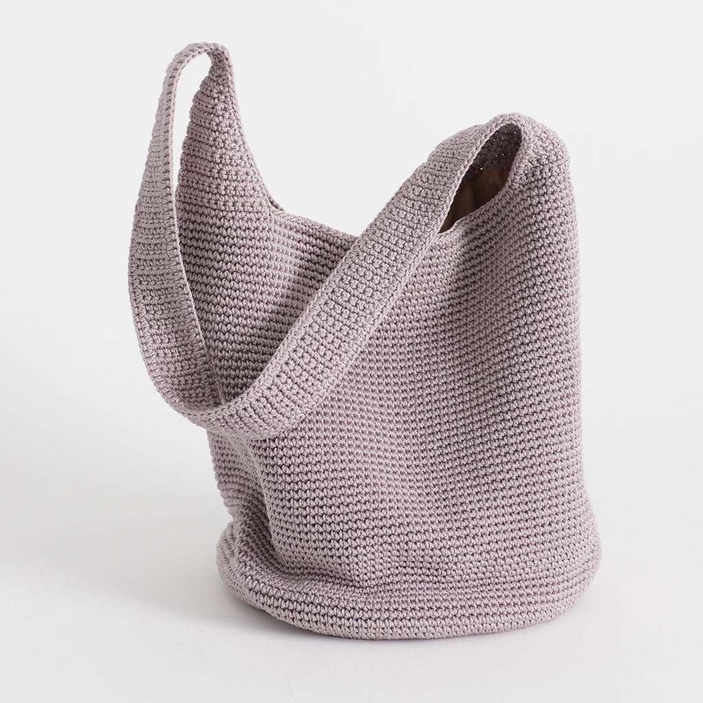 The Sak 120 Hobo - Hand Crochet - Fog