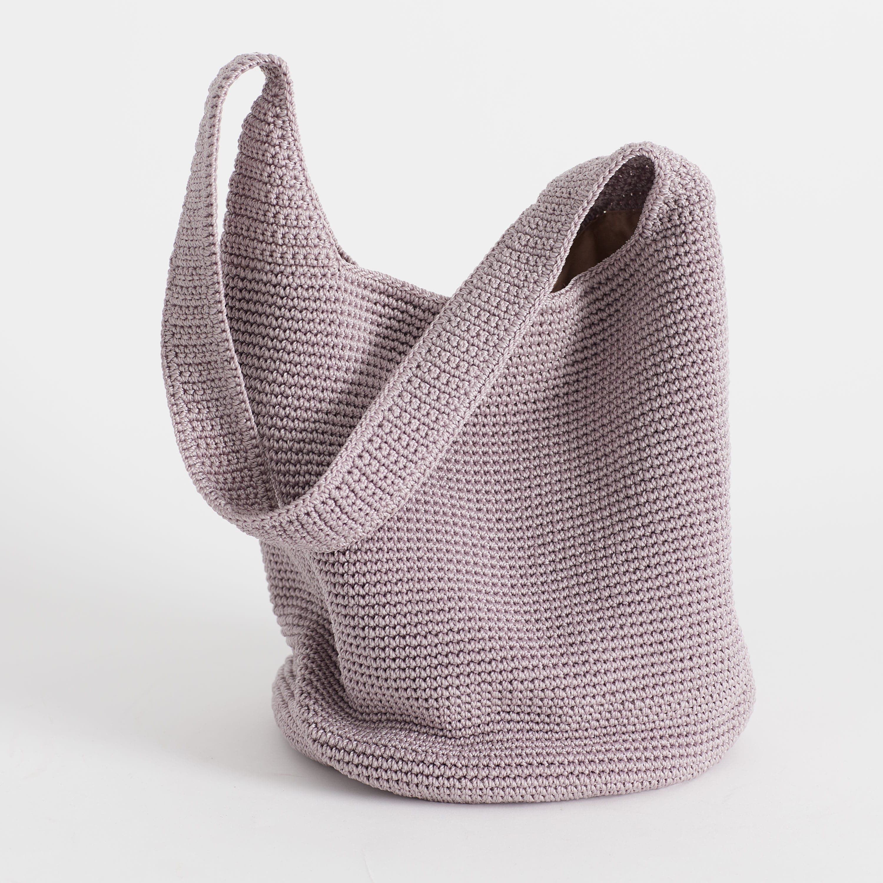 The Sak 120 Hobo - Hand Crochet - Fog