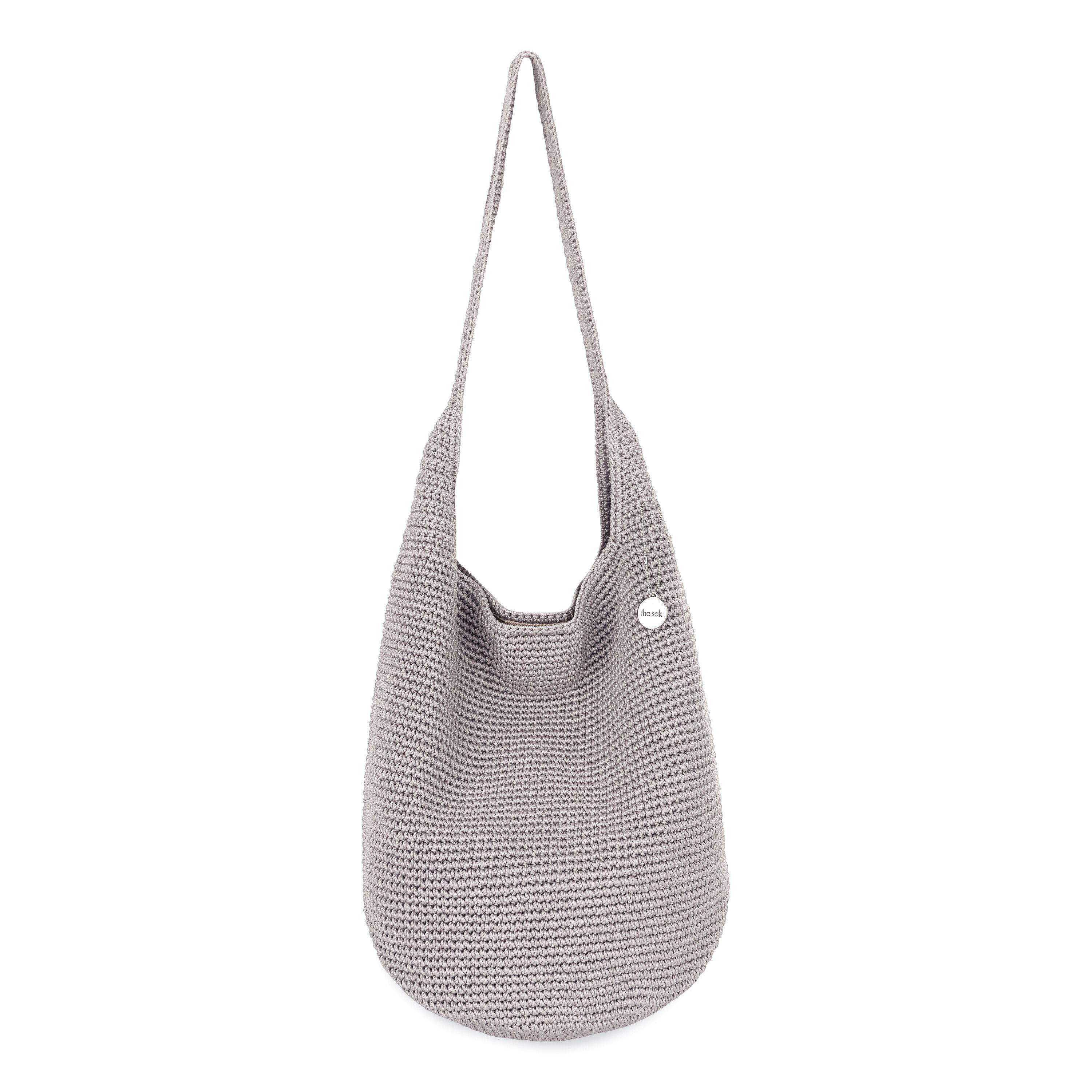 The Sak 120 Hobo - Hand Crochet - Fog