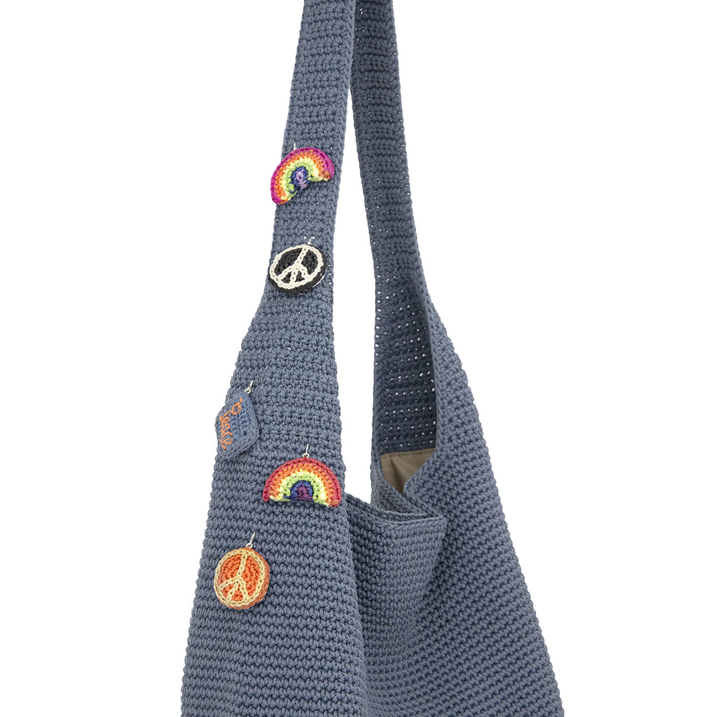 The Sak 120 Hobo - Hand Crochet - Maritime