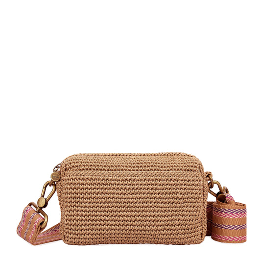 The Sak Cora Smartphone Crossbody Crochet - |Bamboo|