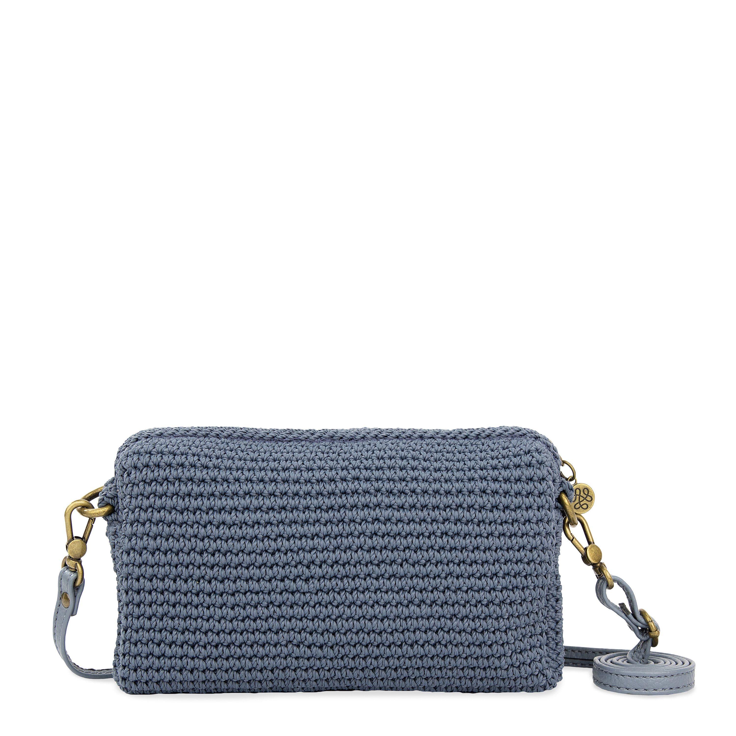 The Sak Cora Smartphone Crossbody - Hand Crochet - Maritime