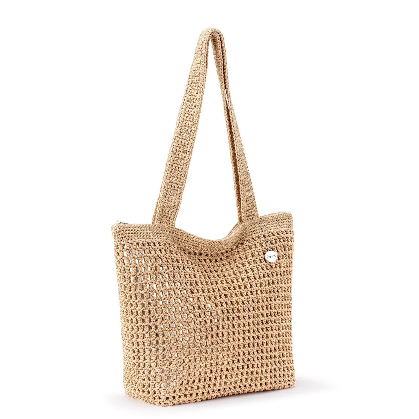 The Sak Casual Classics Tote Crochet - |Bamboo With Gold|