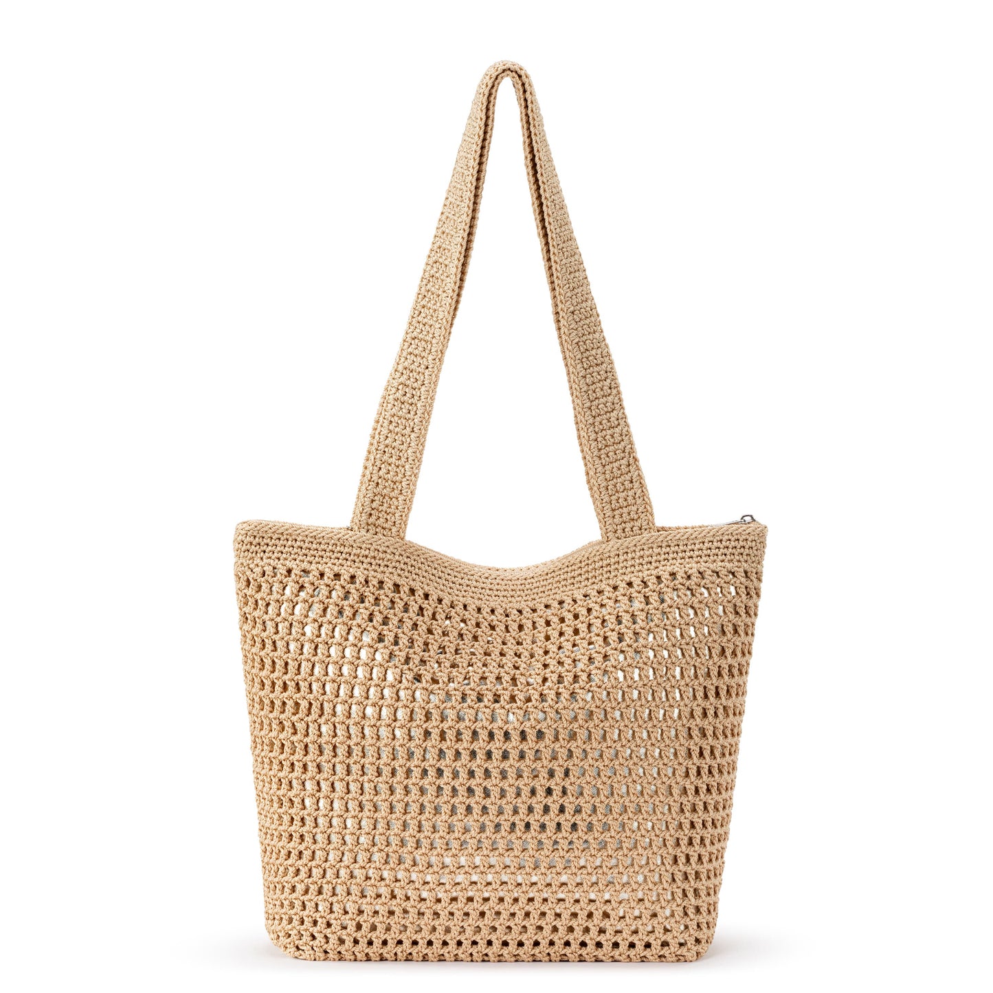 The Sak Casual Classics Tote Crochet - |Bamboo With Gold|