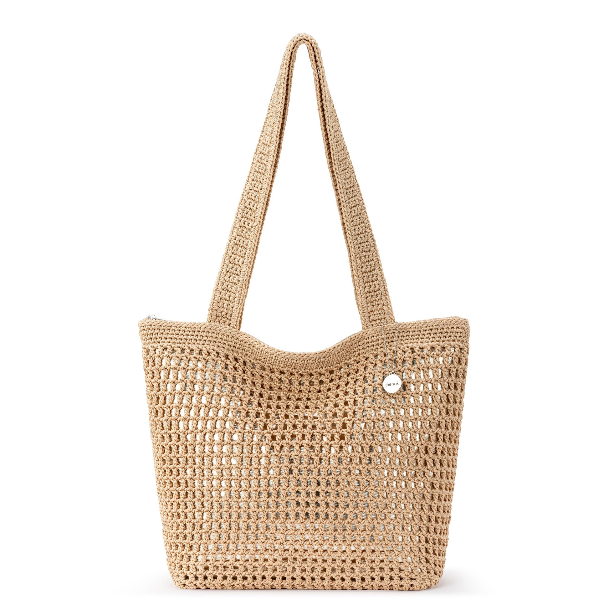 The Sak Casual Classics Tote Crochet - |Bamboo With Gold|