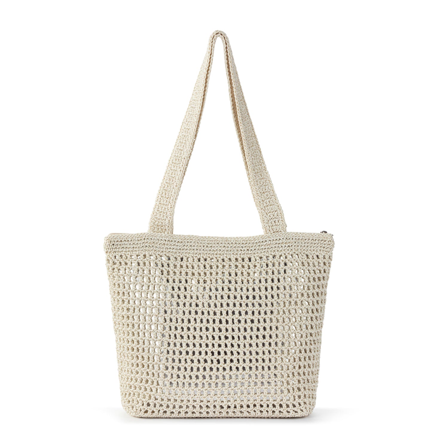 The Sak Casual Classics Tote Crochet - |Natural With Silver|