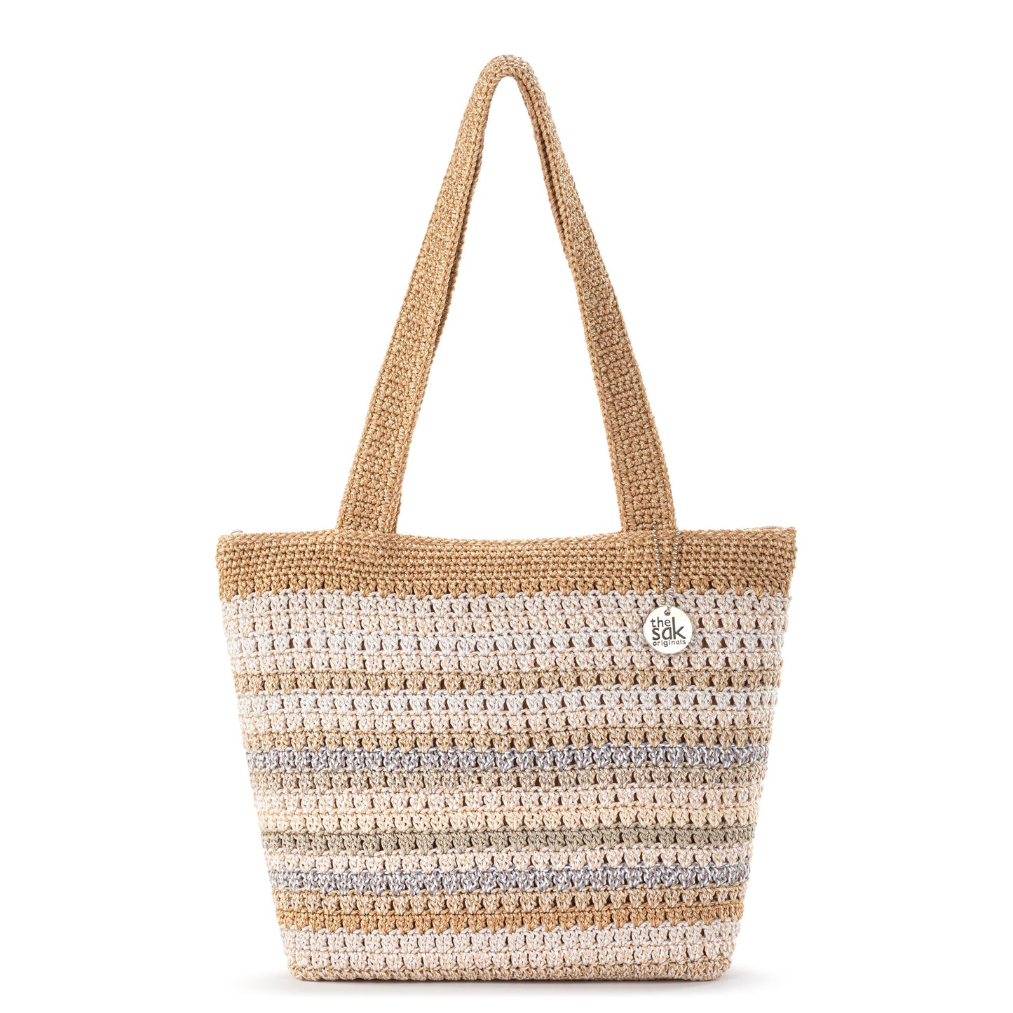The Sak Casual Classics Tote Crochet - |Sand Stripe|