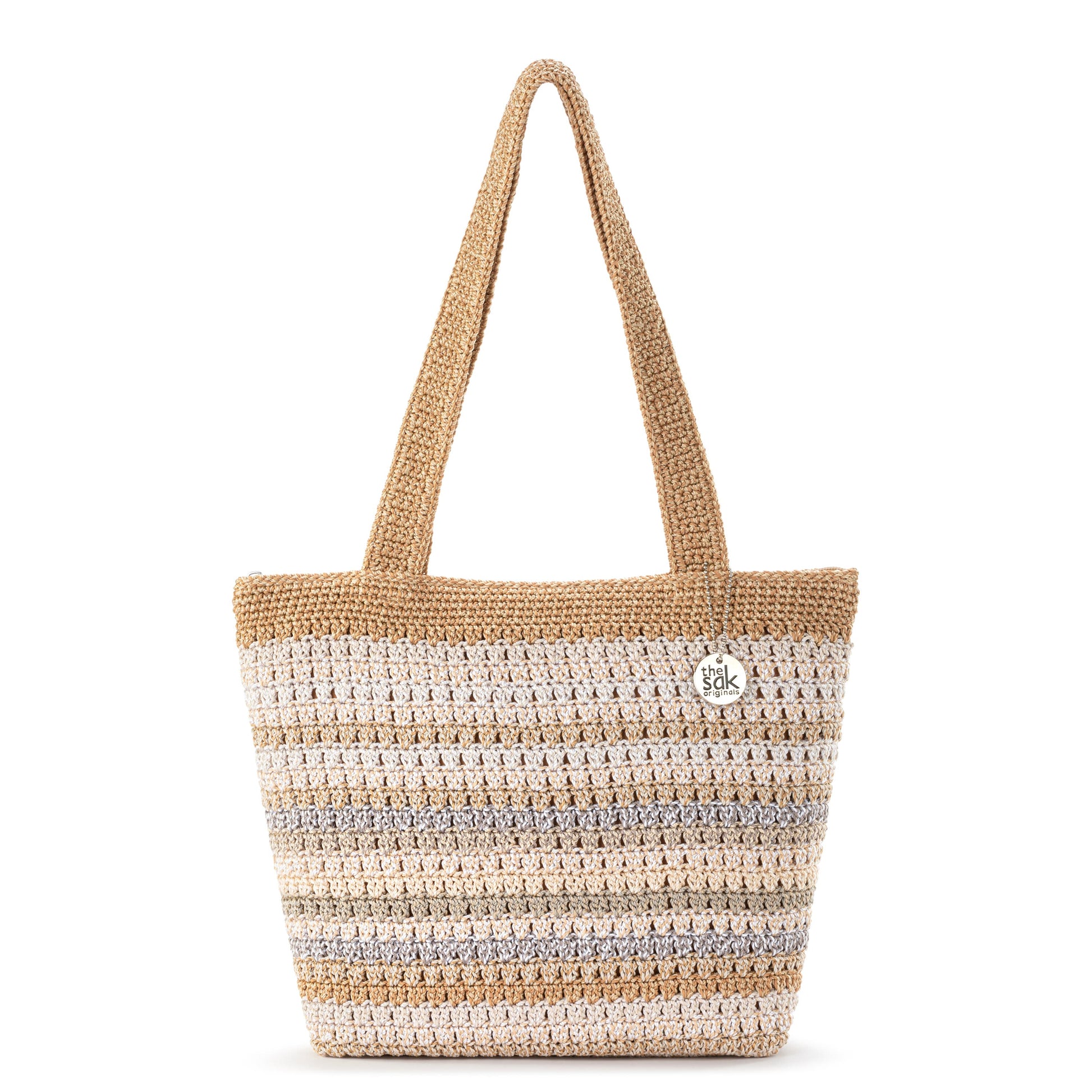 The Sak Casual Classics Tote Crochet - |Sand Stripe|