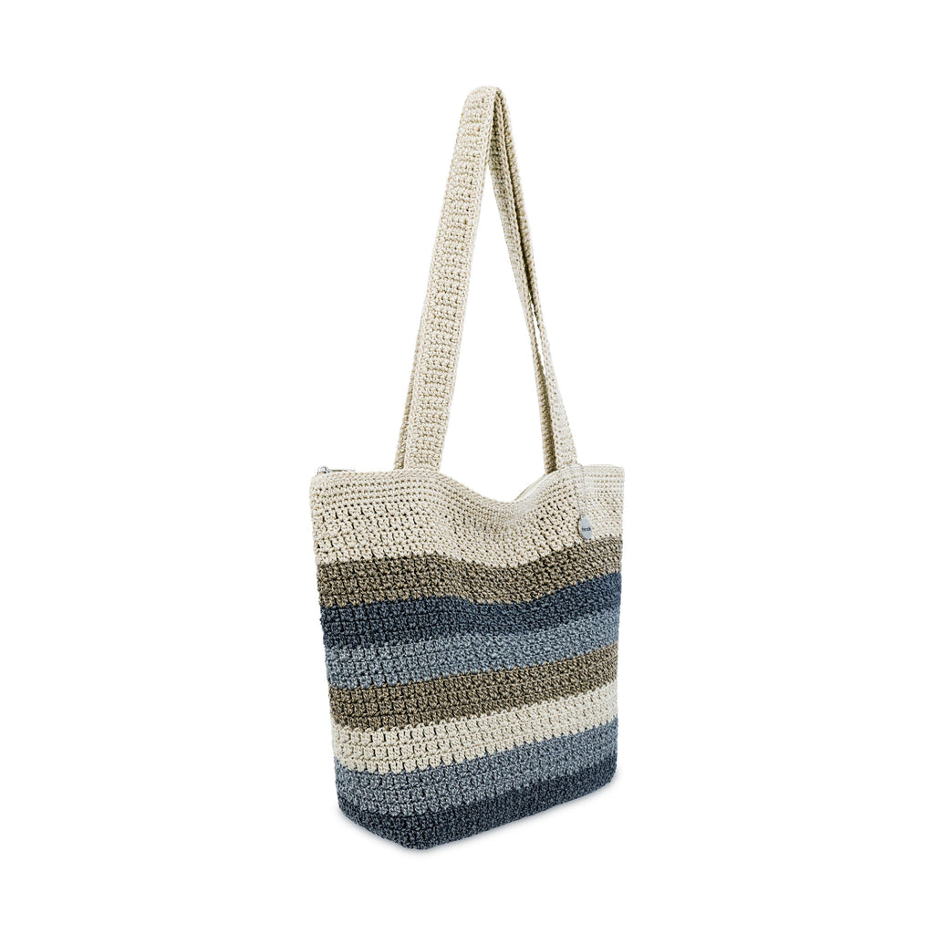 The Sak Casual Classics Tote - Hand Crochet - Desert Stripe