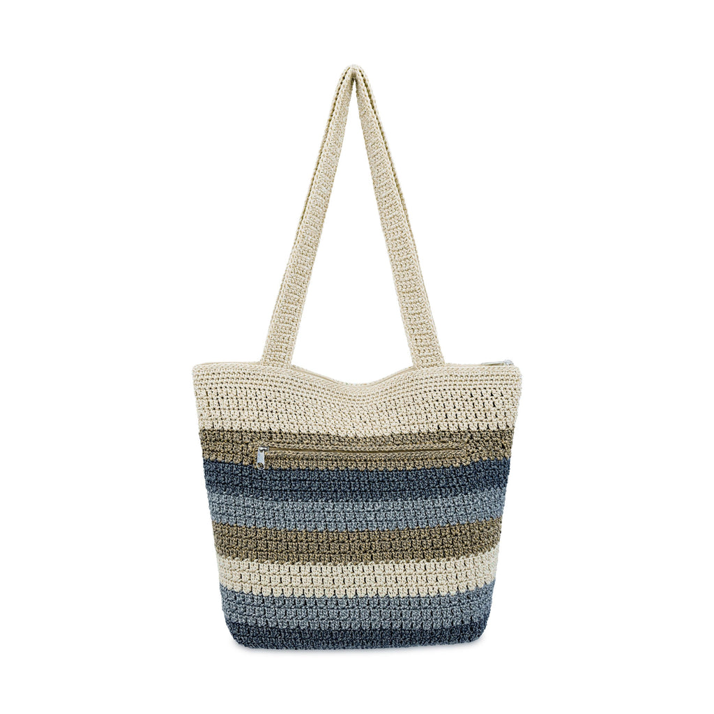 The Sak Casual Classics Tote - Hand Crochet - Desert Stripe