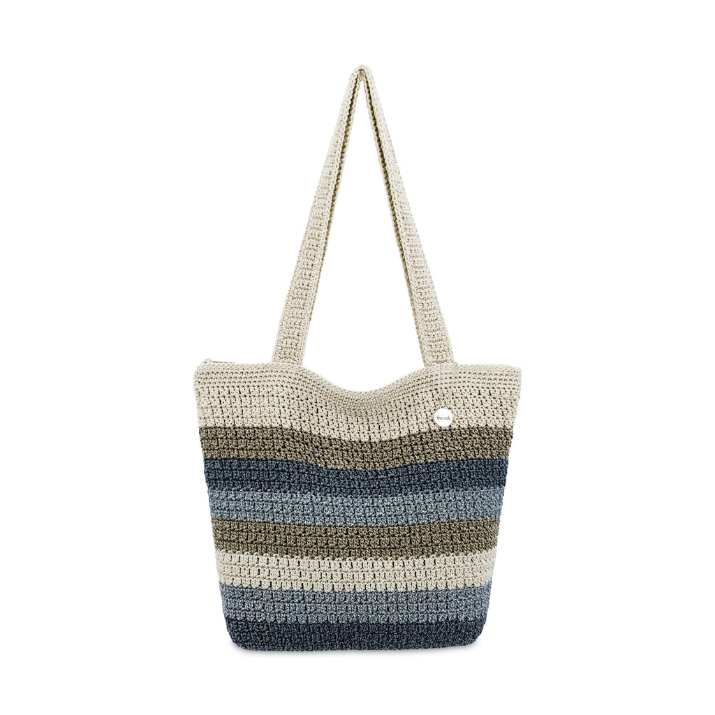 The Sak Casual Classics Tote - Hand Crochet - Desert Stripe