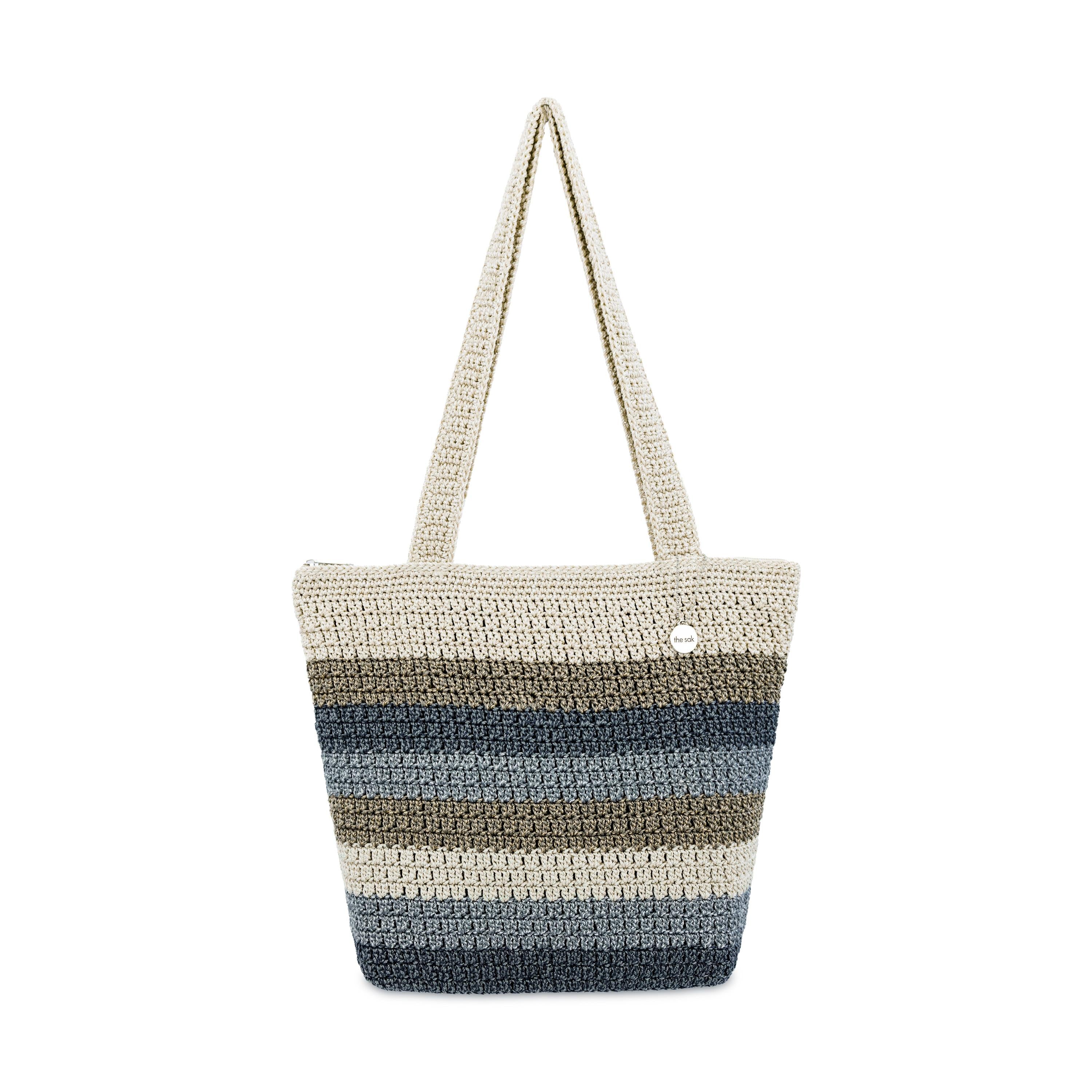 The Sak Casual Classics Tote - Hand Crochet - Desert Stripe